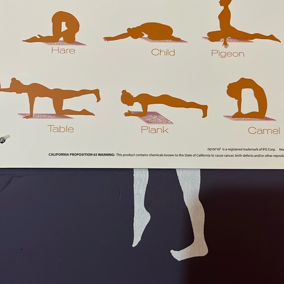 Dark purple Yoga Knee Mat NEW - Picture 4 of 5